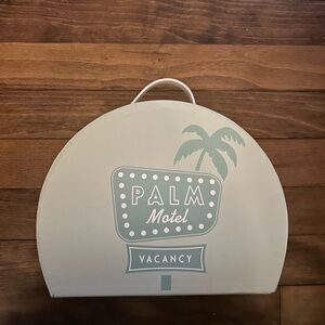 Novelty Suitcase - Palm Motel Mint